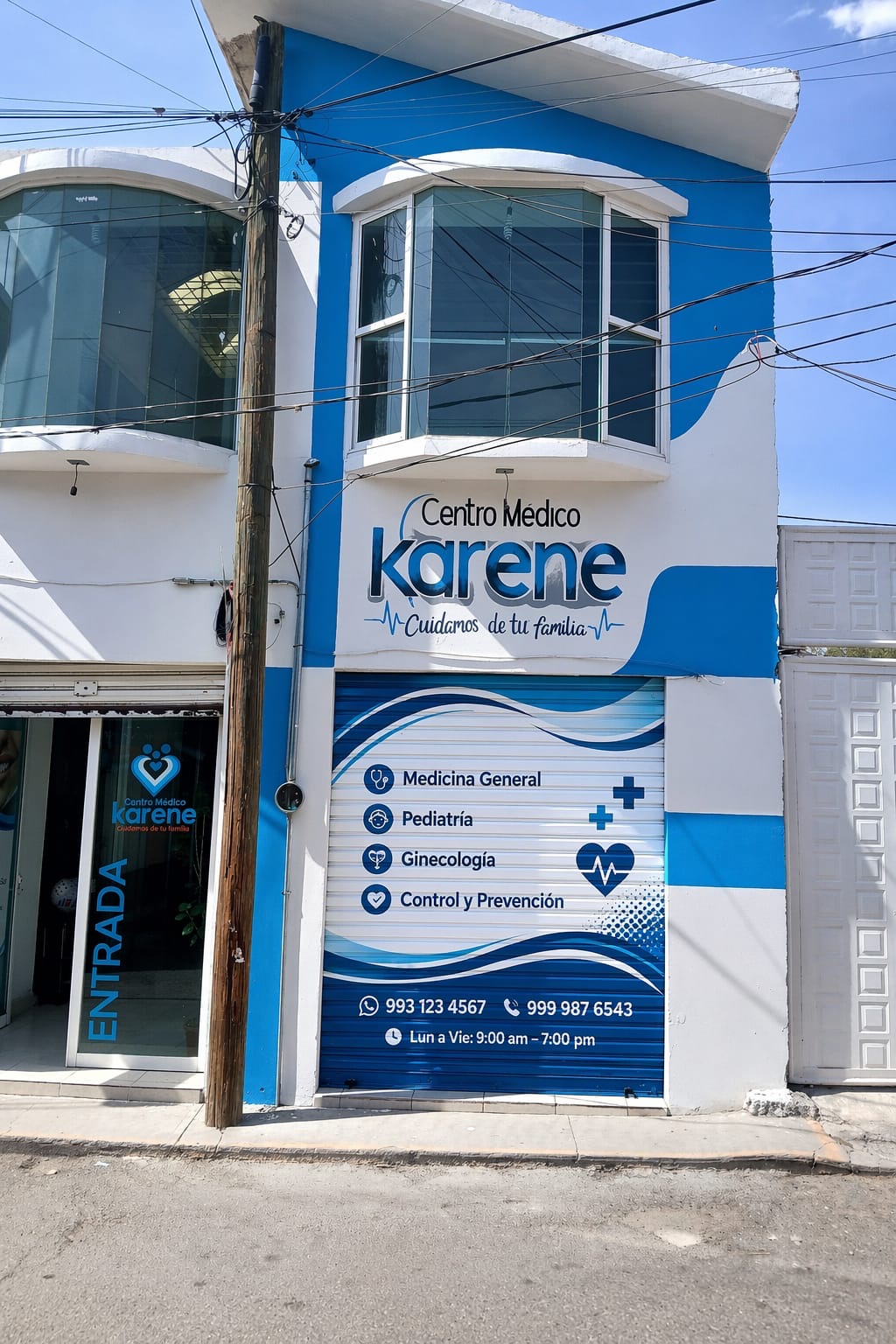 Fachada de Centro Médico Karene